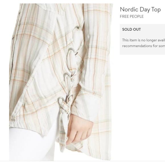 Free People Nordic Day Top in Ivory - Picture 4 of 13